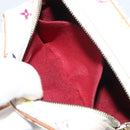 LOUIS VUITTON Monogram Multicolor Trousse Wapity Pouch White M58033 Auth 157605-19