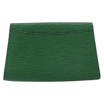 LOUIS VUITTON Epi Art Deco Clutch Bag Green M52634 LV Auth 157611 - 0