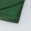 LOUIS VUITTON Epi Art Deco Clutch Bag Green M52634 LV Auth 157611-7