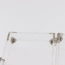 LOUIS VUITTON Monogram Love Message Mini Trunk Plastic Clear M99079 Auth 157612V-18