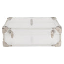 LOUIS VUITTON Monogram Love Message Mini Trunk Plastic Clear M99079 Auth 157612V-2