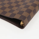 LOUIS VUITTON Damier Ebene Agenda MM Day Planner Cover R20240 LV Auth 157613-15