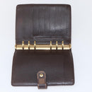 LOUIS VUITTON Damier Ebene Agenda MM Day Planner Cover R20240 LV Auth 157613-8