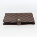 LOUIS VUITTON Damier Ebene Agenda MM Day Planner Cover R20240 LV Auth 157613-3