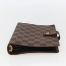 LOUIS VUITTON Damier Ebene Agenda MM Day Planner Cover R20240 LV Auth 157613-6