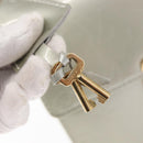 LOUIS VUITTON Monogram Vernis Spring Street Hand Bag Gris M91029 LV Auth 157614V-15