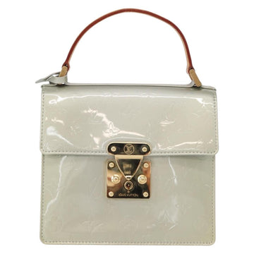 LOUIS VUITTON Monogram Vernis Spring Street Hand Bag Gris M91029 LV Auth 157614V - 0