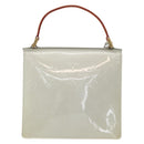 LOUIS VUITTON Monogram Vernis Spring Street Hand Bag Gris M91029 LV Auth 157614V-3