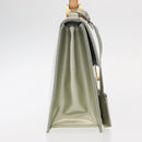 LOUIS VUITTON Monogram Vernis Spring Street Hand Bag Gris M91029 LV Auth 157614V-5