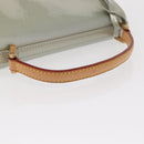 LOUIS VUITTON Monogram Vernis Spring Street Hand Bag Gris M91029 LV Auth 157614V-7
