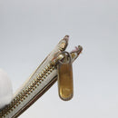 LOUIS VUITTON Multicolor Pochette Cles NM Coin Purse White M93734 LV Auth 157618-9