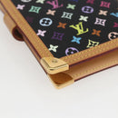 LOUIS VUITTON Multicolor Agenda PM Day Planner Cover Black R20895 Auth 157619SM-18