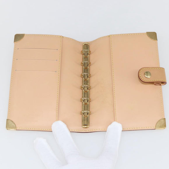 LOUIS VUITTON Multicolor Agenda PM Day Planner Cover Black R20895 Auth 157619SM