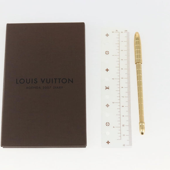 LOUIS VUITTON Multicolor Agenda PM Day Planner Cover Black R20895 Auth 157619SM