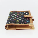 LOUIS VUITTON Multicolor Agenda PM Day Planner Cover Black R20895 Auth 157619SM-7