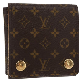 LOUIS VUITTON Monogram Jewelry Case Jewelry Box LV Auth 157621