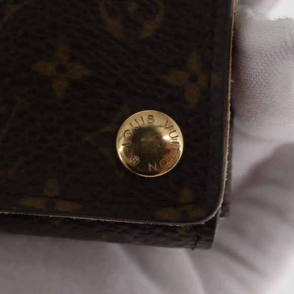 LOUIS VUITTON Monogram Jewelry Case Jewelry Box LV Auth 157621