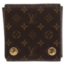 LOUIS VUITTON Monogram Jewelry Case Jewelry Box LV Auth 157621-13