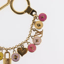 LOUIS VUITTON Porte Cles Chainne Pastille Key Holder metal M66172 LV Auth 157623-10