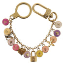 LOUIS VUITTON Porte Cles Chainne Pastille Key Holder metal M66172 LV Auth 157623-2
