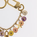 LOUIS VUITTON Porte Cles Chainne Pastille Key Holder metal M66172 LV Auth 157623-5