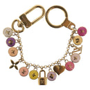 LOUIS VUITTON Porte Cles Chainne Pastille Key Holder metal M66172 LV Auth 157623-7