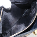 CELINE C Sulky Shoulder Bag Navy Gold Auth 157624-19