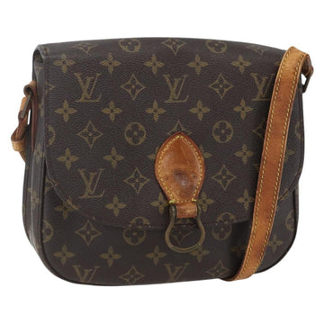 LOUIS VUITTON Monogram Saint Cloud GM Shoulder Bag M51242 LV Auth 157626