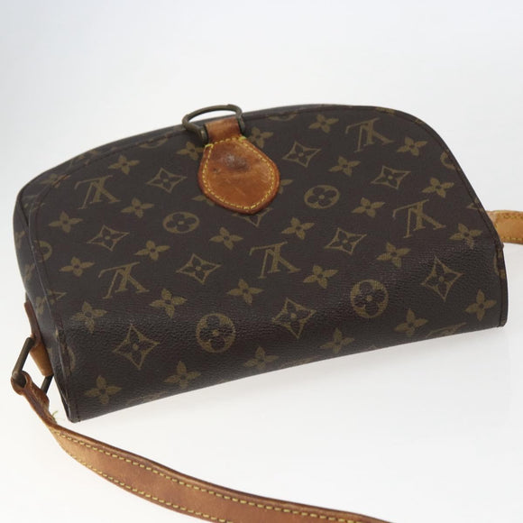 LOUIS VUITTON Monogram Saint Cloud GM Shoulder Bag M51242 LV Auth 157626