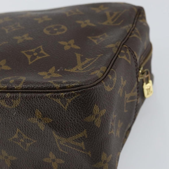 LOUIS VUITTON Monogram Trousse Toilette 28 Clutch Bag M47522 LV Auth 157629