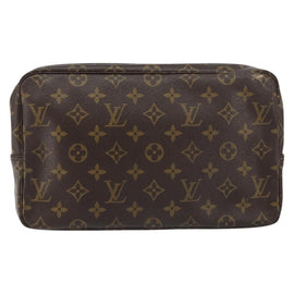 LOUIS VUITTON Monogram Trousse Toilette 28 Clutch Bag M47522 LV Auth 157629 - 0
