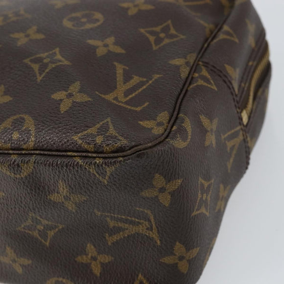 LOUIS VUITTON Monogram Trousse Toilette 28 Clutch Bag M47522 LV Auth 157629