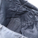 PRADA Tote Bag Nylon Black Silver Auth 157633-20