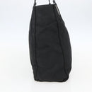 PRADA Tote Bag Nylon Black Silver Auth 157633-3