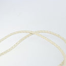 BOTTEGA VENETA INTRECCIATO Shoulder Bag Leather White Gold Auth 157636-8