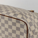 LOUIS VUITTON Damier Azur Saleya MM Tote Bag N51185 LV Auth 157637-15