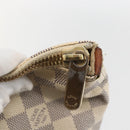 LOUIS VUITTON Damier Azur Saleya MM Tote Bag N51185 LV Auth 157637-9