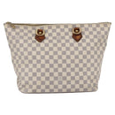 LOUIS VUITTON Damier Azur Saleya MM Tote Bag N51185 LV Auth 157637-13