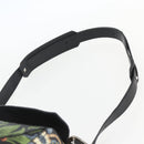 LOEWE Puzzle Hand Bag Leather 2way Navy Silver Auth 157642SM-15