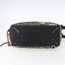 LOEWE Puzzle Hand Bag Leather 2way Navy Silver Auth 157642SM-5