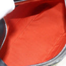 LOEWE Puzzle Hand Bag Leather 2way Navy Silver Auth 157642SM-10