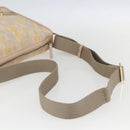 FENDI Zucchino Canvas Schultertasche Pink Gold Auth 157643V-7