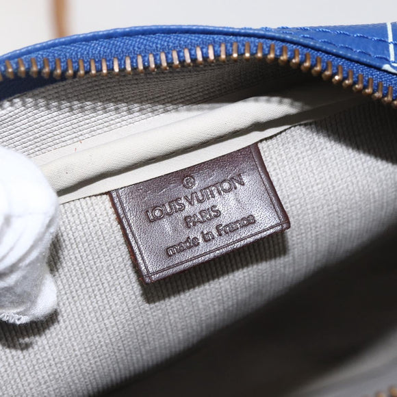 LOUIS VUITTON LV Cup Sac San Diego Shoulder Bag Blue M80010 LV Auth 157647