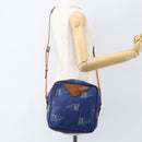 LOUIS VUITTON LV Cup Sac San Diego Shoulder Bag Blue M80010 LV Auth 157647-22