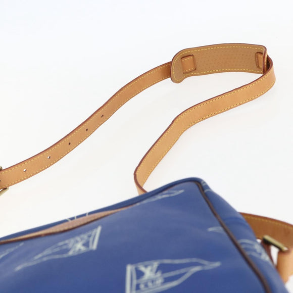 LOUIS VUITTON LV Cup Sac San Diego Shoulder Bag Blue M80010 LV Auth 157647