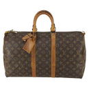 LOUIS VUITTON Monogram Keepall 45 Boston Bag M41428 LV Auth 157652-13