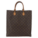 LOUIS VUITTON Monogram Sac Plat Hand Bag M51140 LV Auth 157654-13