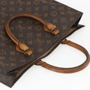 LOUIS VUITTON Monogram Sac Plat Hand Bag M51140 LV Auth 157654-6