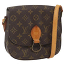 LOUIS VUITTON Monogram Saint Cloud MM Shoulder Bag M51243 LV Auth 157657-1