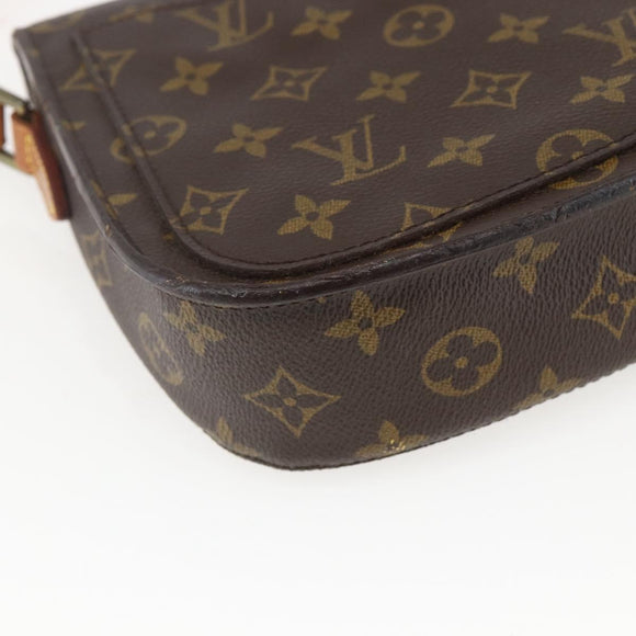 LOUIS VUITTON Monogram Saint Cloud MM Shoulder Bag M51243 LV Auth 157657